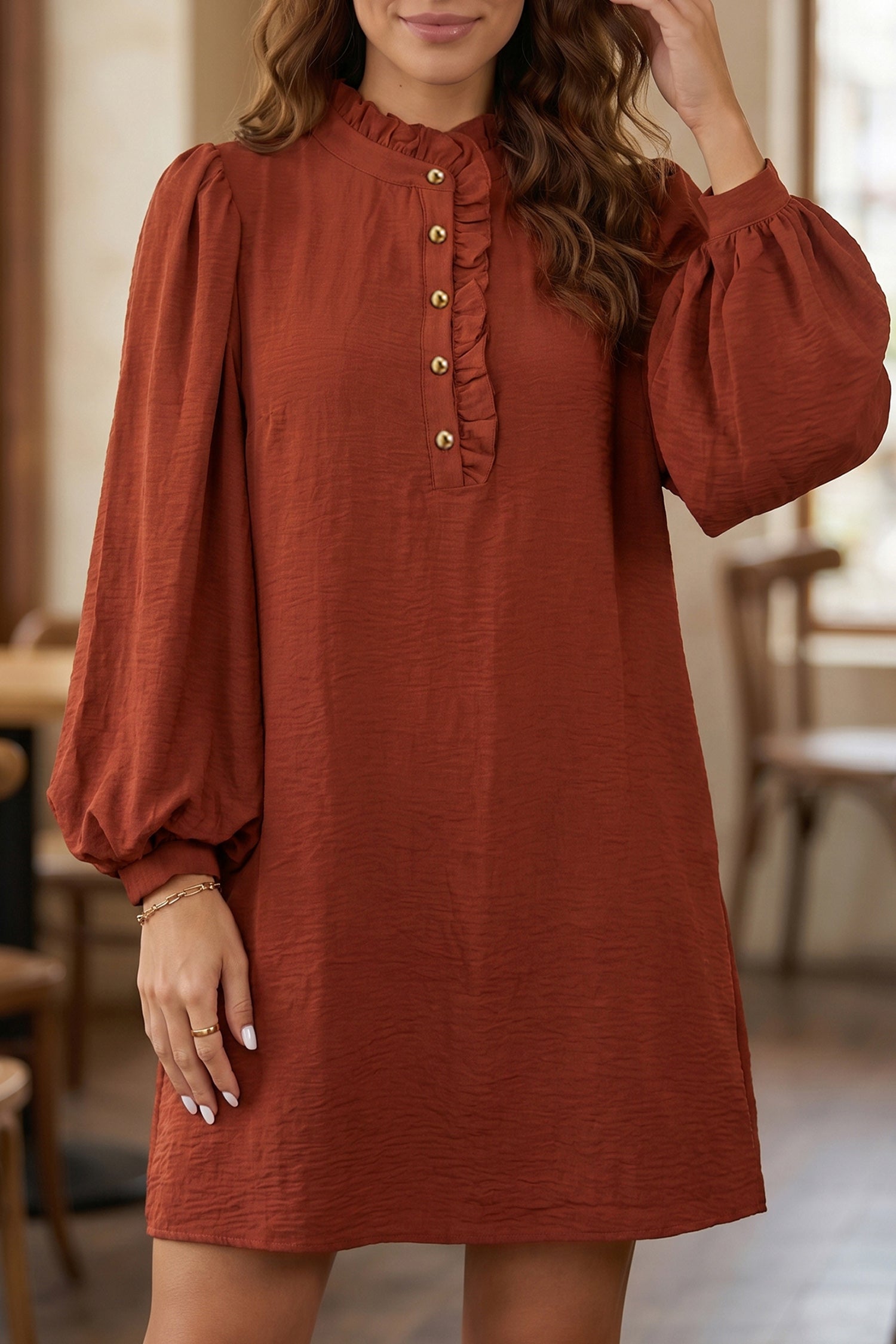 Coffee is Calling” Long Sleeve Dress – Magnolia Charm Co