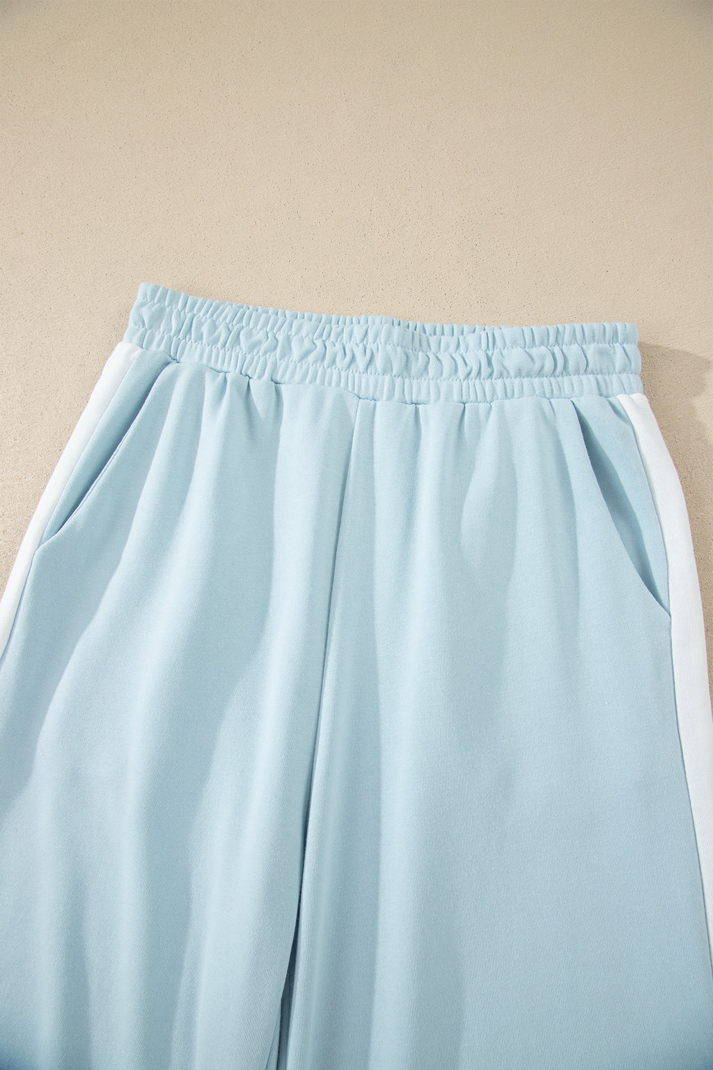 “Misty Blue” Tank Top & Wide Leg Pant Set