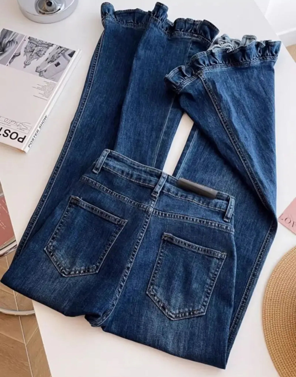 Ruffle Bell Jeans