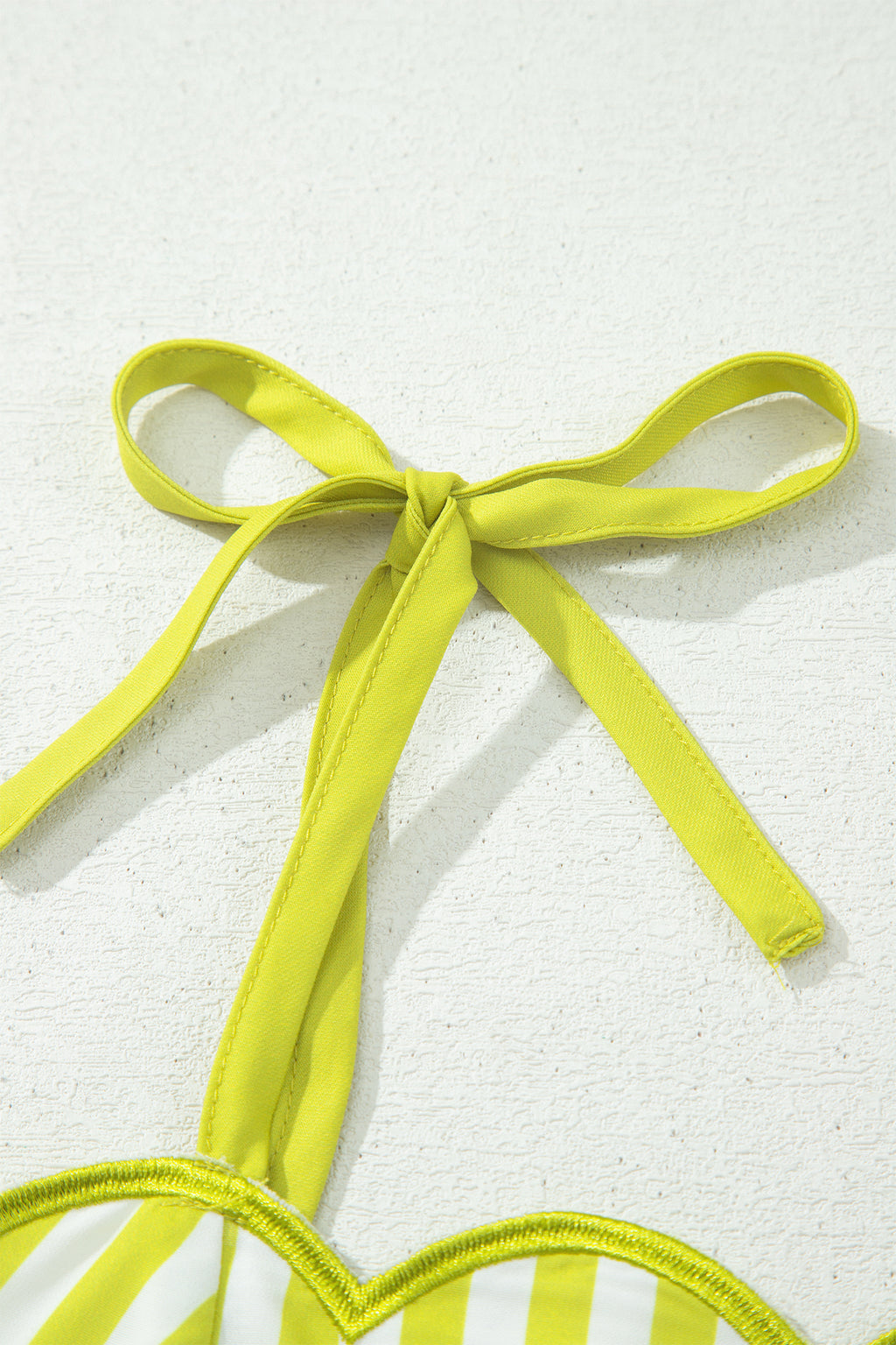 "Easy Peasy Lemon Squeezy" Scalloped Midi Dress