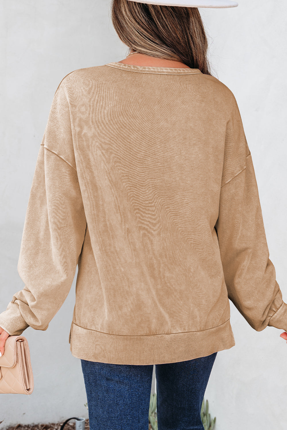 “I Like Big Bow’s” Patchwork Pullover