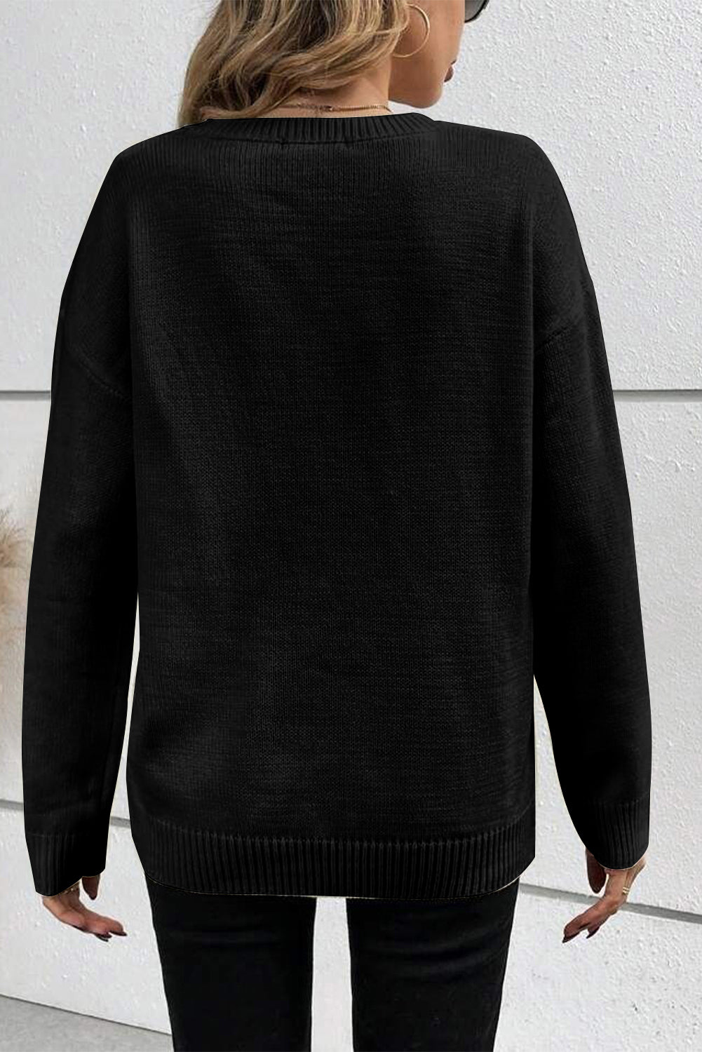 "Boo!" Knitted Sweater