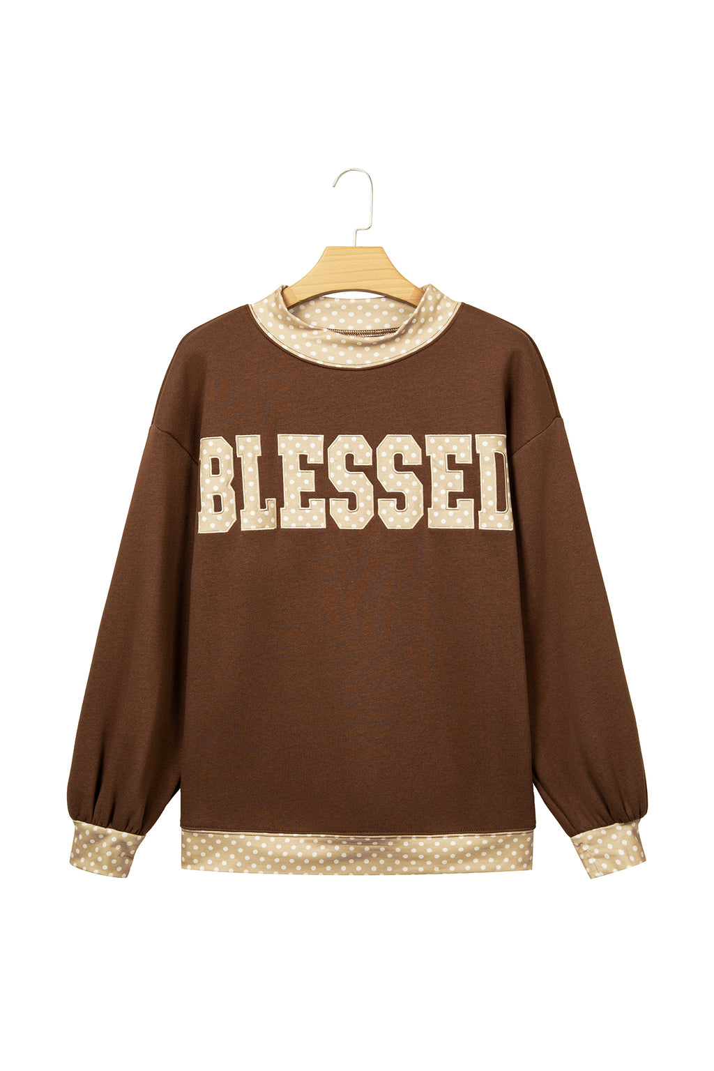 BLESSED or Faith Embordered Pullover