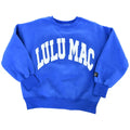 Lulu Mac Sweatshirt Royal/White - Puff Logo