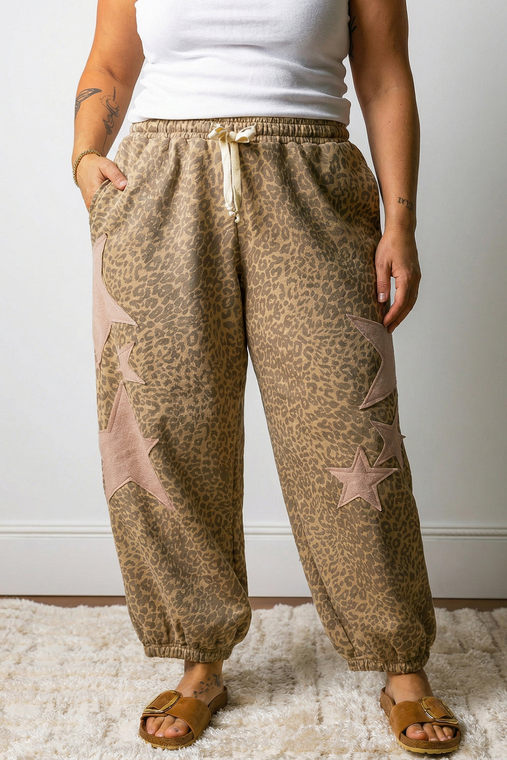 "Star Struck" Plus Size Jogger Pants
