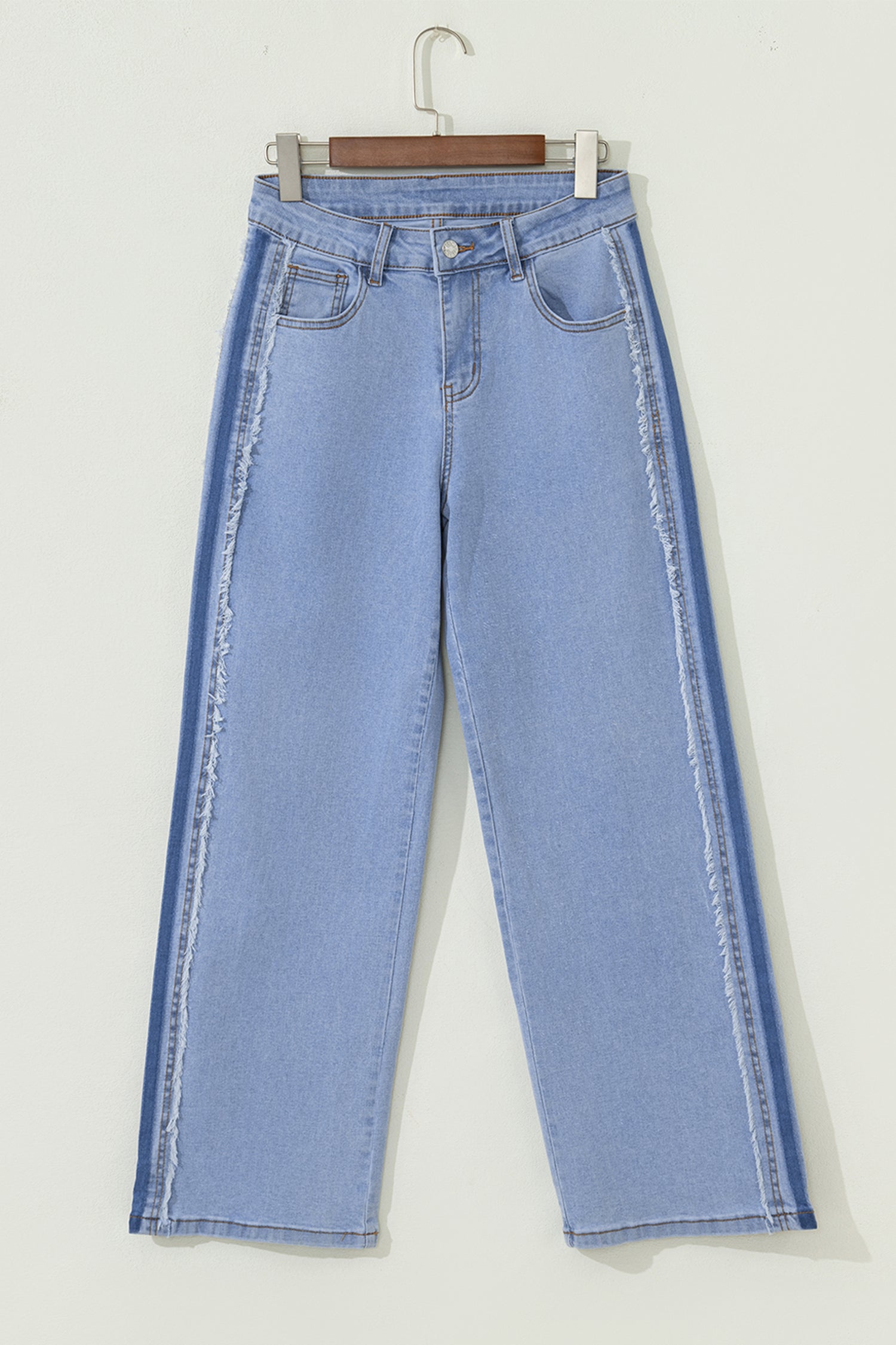 "Play In Patchwork" Relaxed Jeans