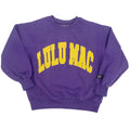 Lulu Mac Sweatshirt Purple/Yellow - Stitch Logo