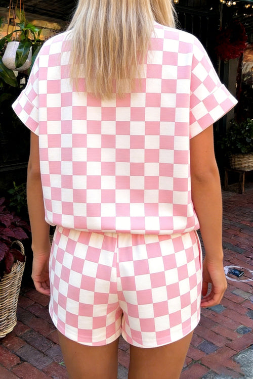 "Catch Me In Checkered" Print Set