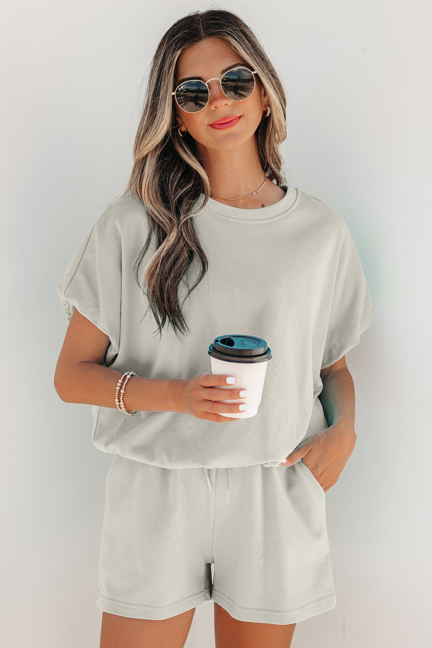 "Pretty Puffy" Top & Shorts 2pcs Outfit