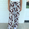 LULU MAC Cow Print Pants