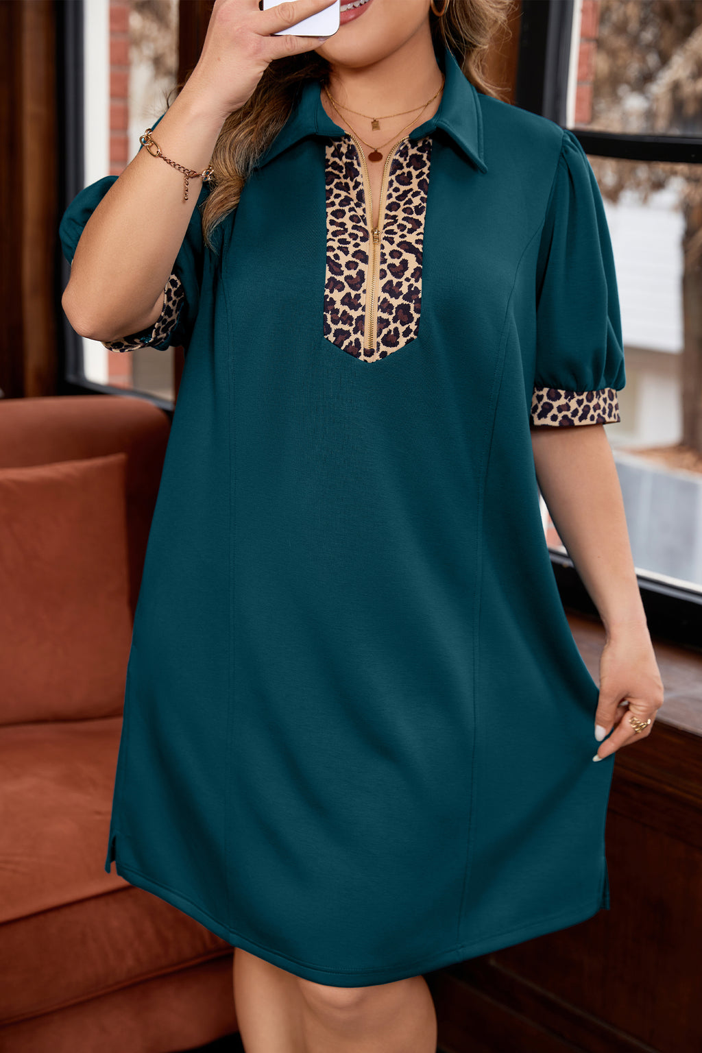 "Fierce Details" Plus Size Dress