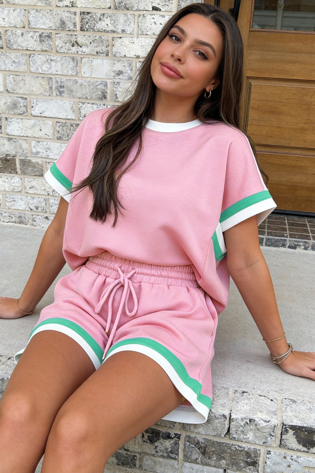 "Beautiful & Breezy" Shorts Set