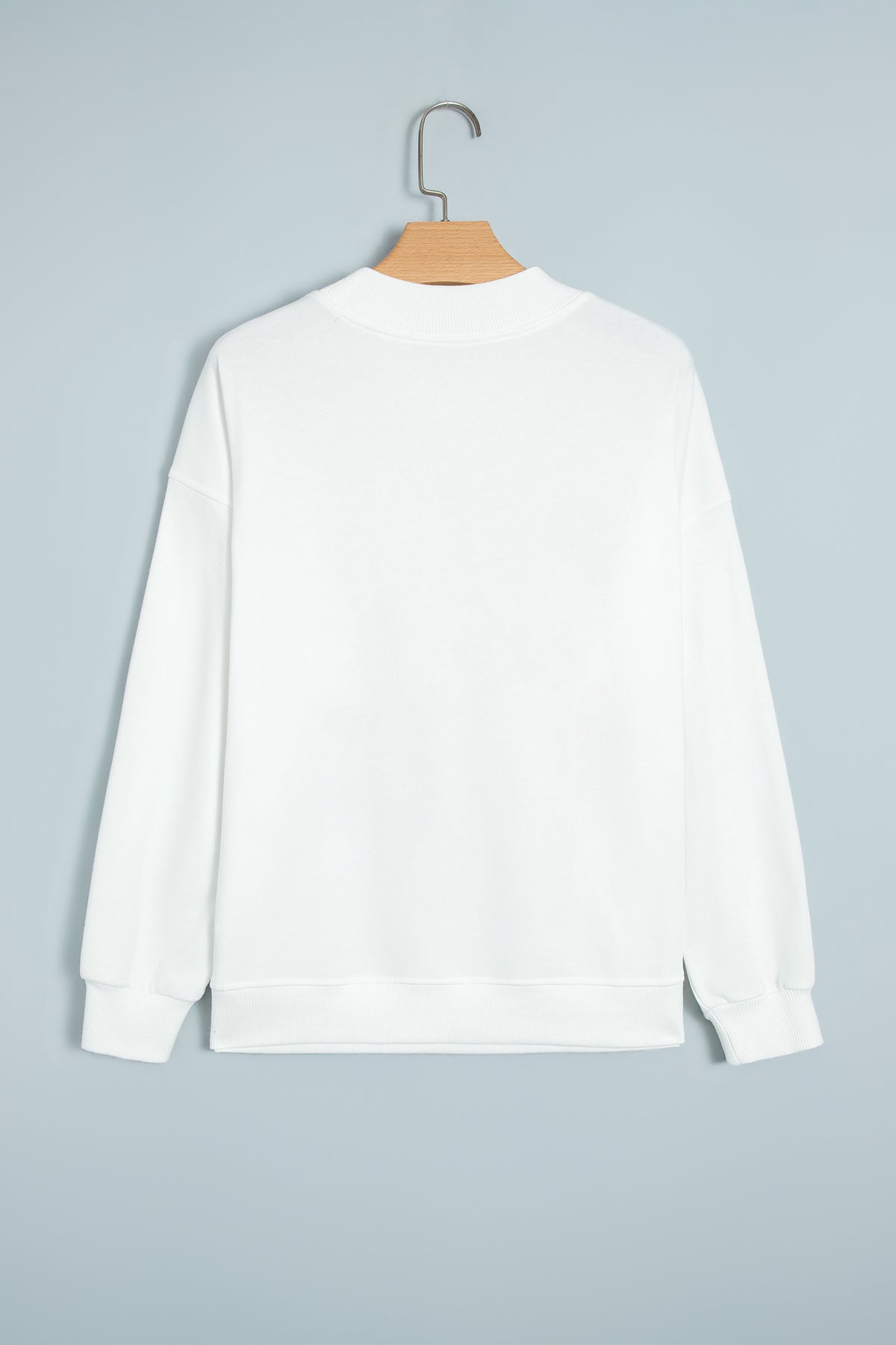 "MERRY &  BRIGHT" Stitched Sweatshirt