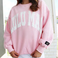 Lulu Mac Sweatshirt Light Pink/White - Puff Logo
