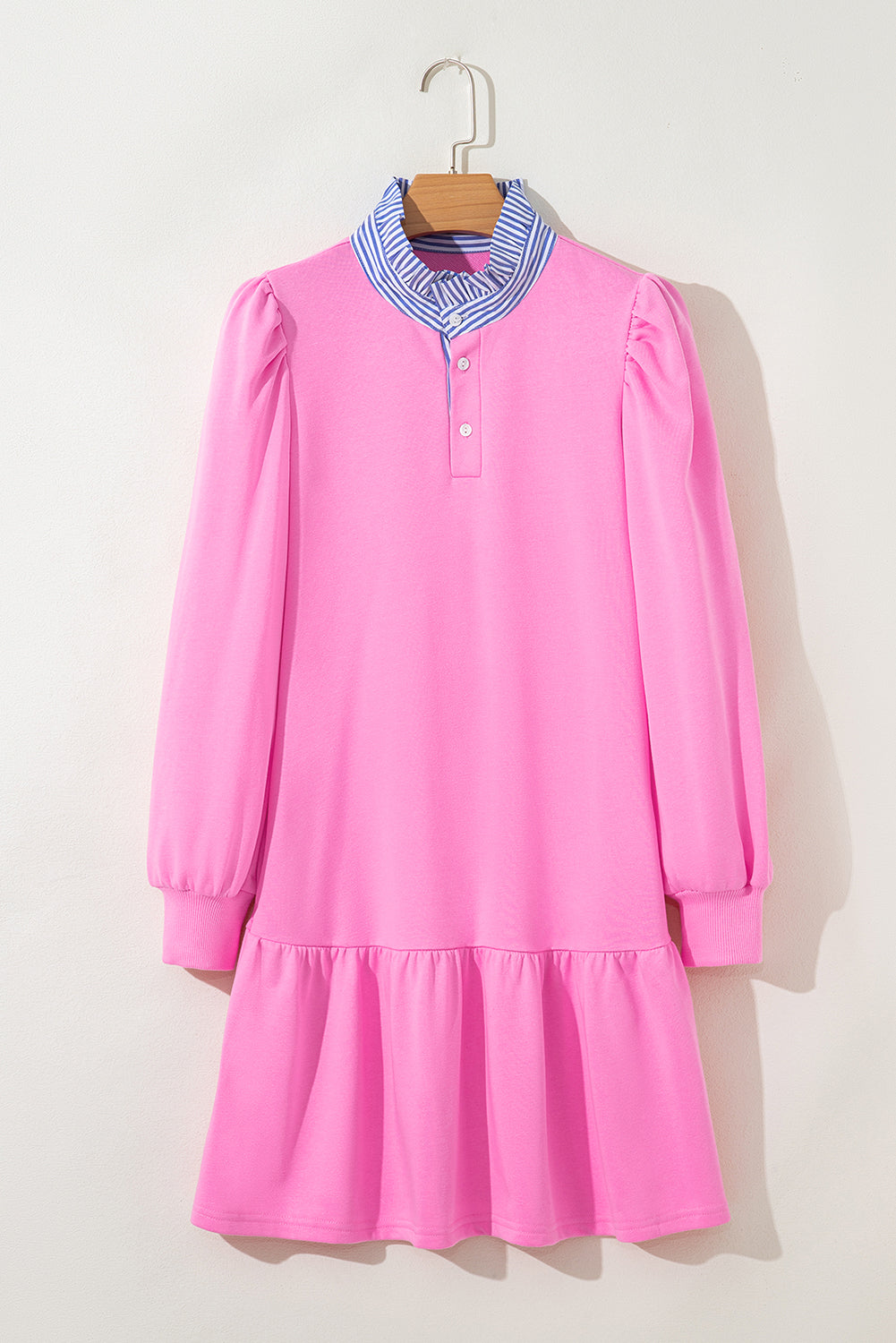 “Pretty & Preppy” Striped Collar Dress