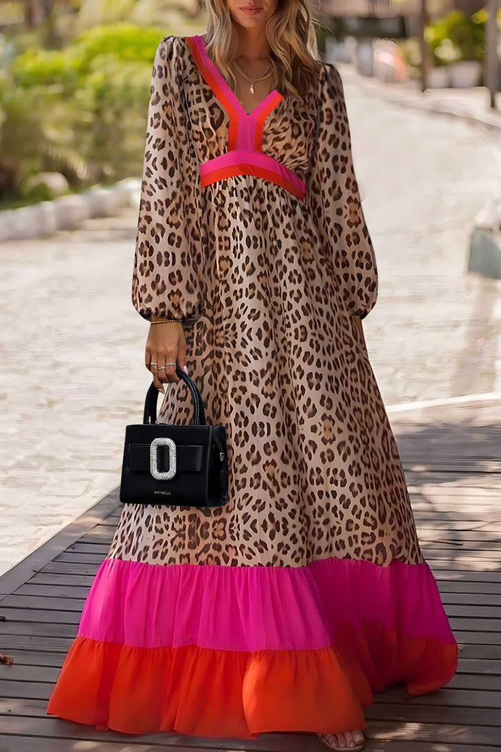 "Look At Me" Leopard Maxi Dress