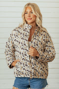 “Comfy In Camo” Quilted Puffer Coat