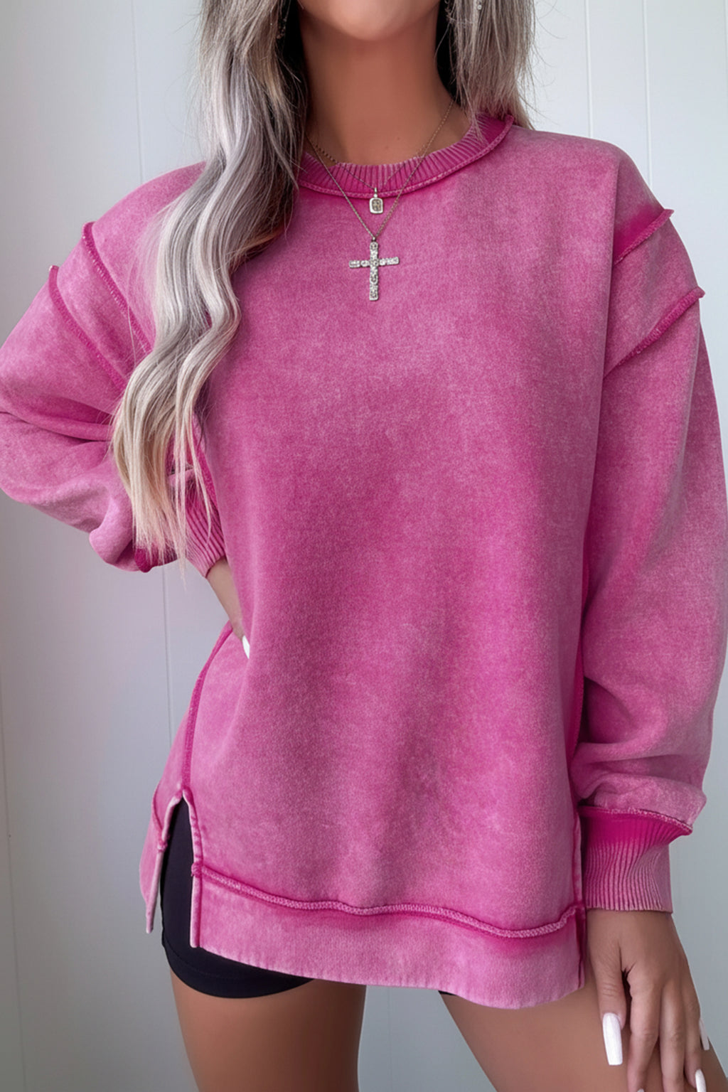 Mineral Wash Pullover