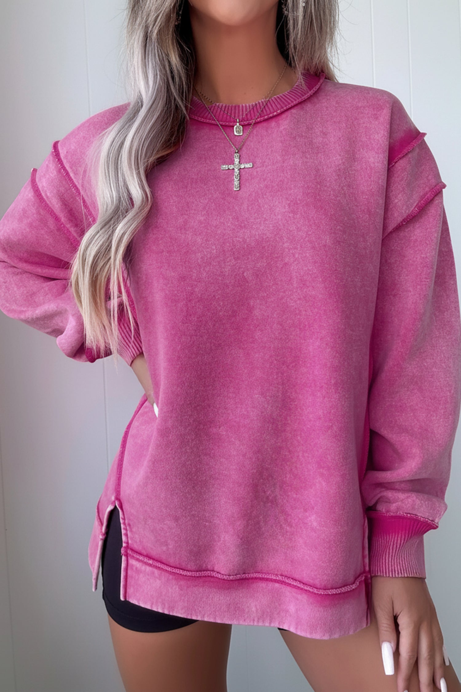 Mineral Wash Pullover