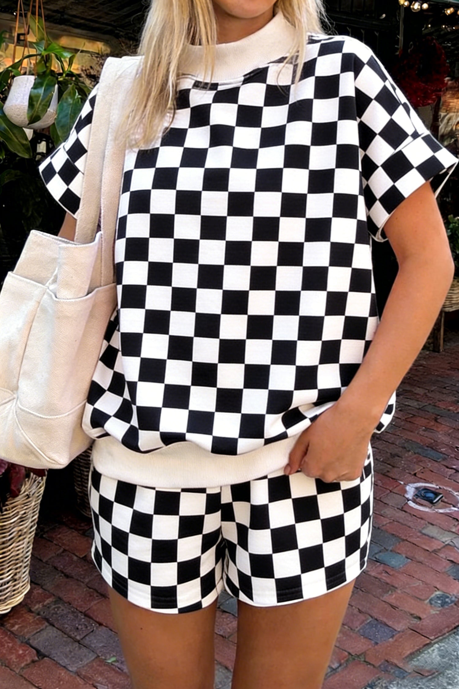 "Catch Me In Checkered" Print Set