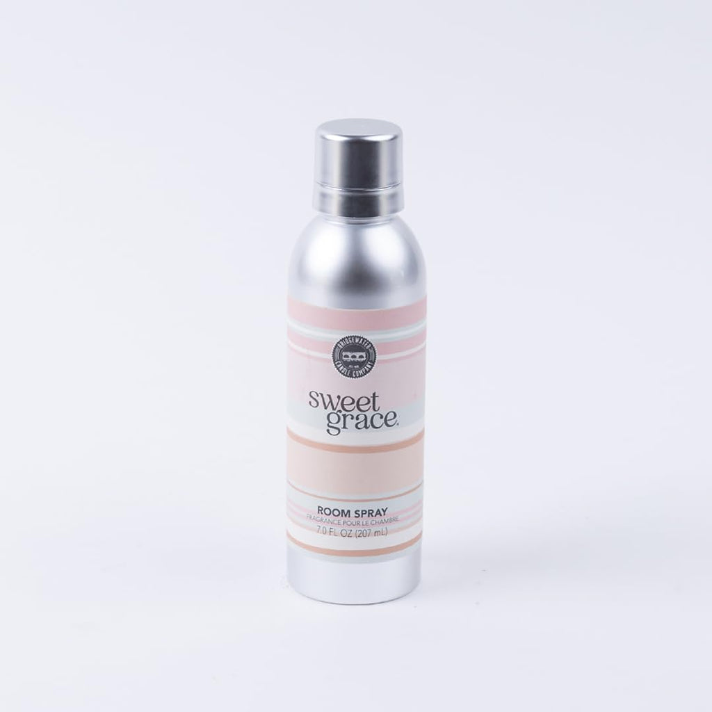 Bridgewater Candle Sweet Grace Collection Scented Non-Aerosol Room Spray | Passion Fruit, Sparkling Tea, Patchouli Air Freshener | 7 oz | Long Lasting Room Freshener | Home Fragrance