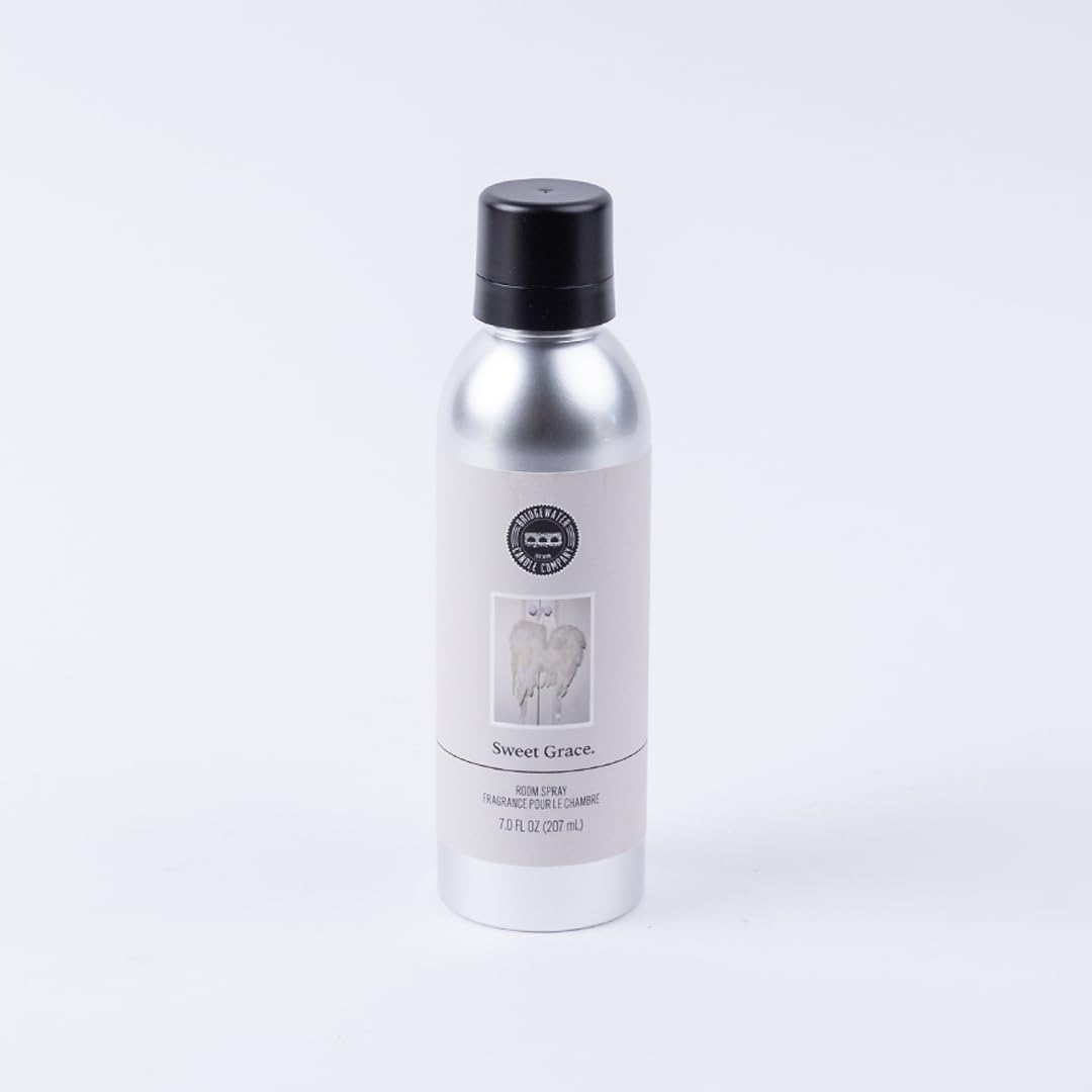 Bridgewater Candle Sweet Grace Collection Scented Non-Aerosol Room Spray | Passion Fruit, Sparkling Tea, Patchouli Air Freshener | 7 oz | Long Lasting Room Freshener | Home Fragrance