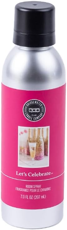 Bridgewater Candle Sweet Grace Collection Scented Non-Aerosol Room Spray | Passion Fruit, Sparkling Tea, Patchouli Air Freshener | 7 oz | Long Lasting Room Freshener | Home Fragrance