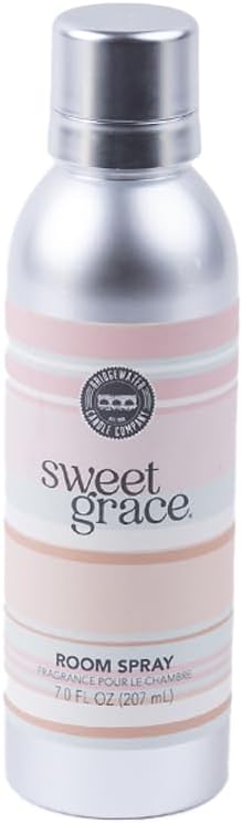 Bridgewater Candle Sweet Grace Collection Scented Non-Aerosol Room Spray | Passion Fruit, Sparkling Tea, Patchouli Air Freshener | 7 oz | Long Lasting Room Freshener | Home Fragrance
