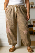 "Star Struck" Plus Size Jogger Pants