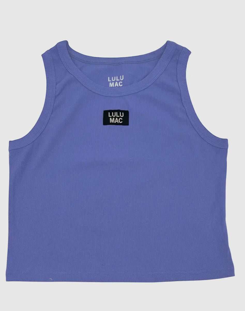 Lulu Mac Tank-Hot Pink