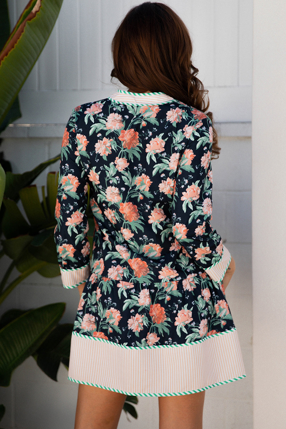 "Flow in Floral" Long Sleeve Dress