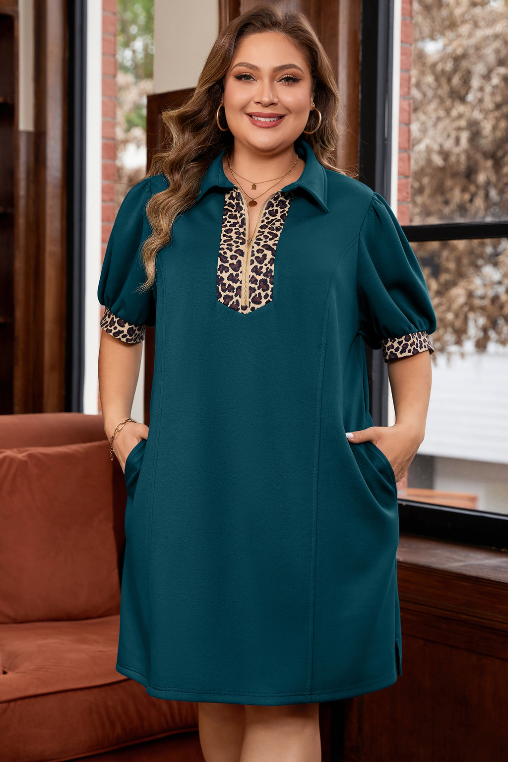 "Fierce Details" Plus Size Dress