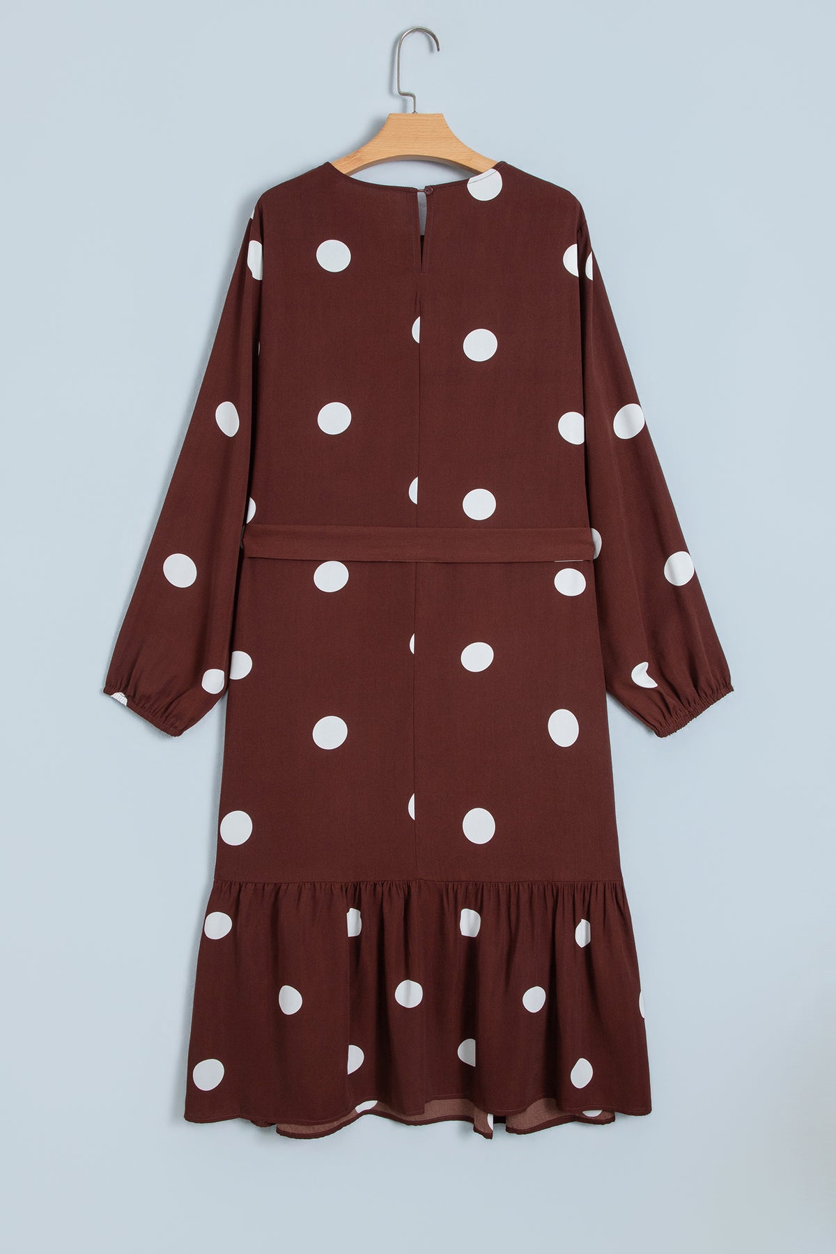 "Polka Dot & Ruffles" Plus Size Dress