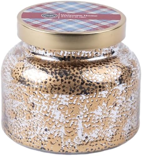 Bridgewater Candle Sweet Grace Decorative Metallic Jar Scented Candle | Candle for Home | Soy Wax Blend | 18 oz | Up to 65 Hour Burn Time | Passion Fruit, Sparkling Tea, Patchouli