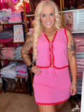 "Haute In Pink" Ric Rac Trim Set