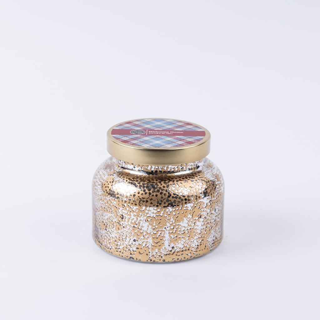 Bridgewater Candle Sweet Grace Decorative Metallic Jar Scented Candle | Candle for Home | Soy Wax Blend | 18 oz | Up to 65 Hour Burn Time | Passion Fruit, Sparkling Tea, Patchouli