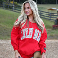 Lulu Mac Sweatshirt Red/Camo -Logo