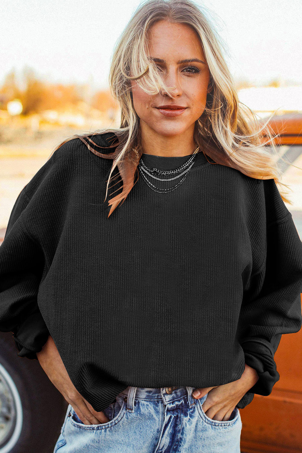 "Outgoing and Oversized" Sweater