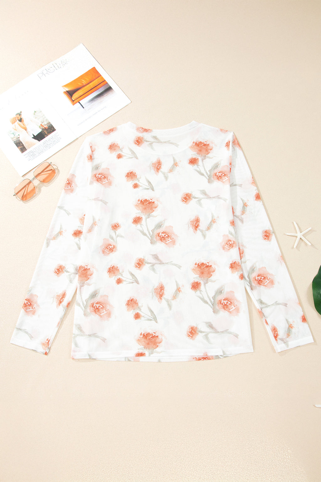 "Don't Mesh With Me" Plus Size Floral Top