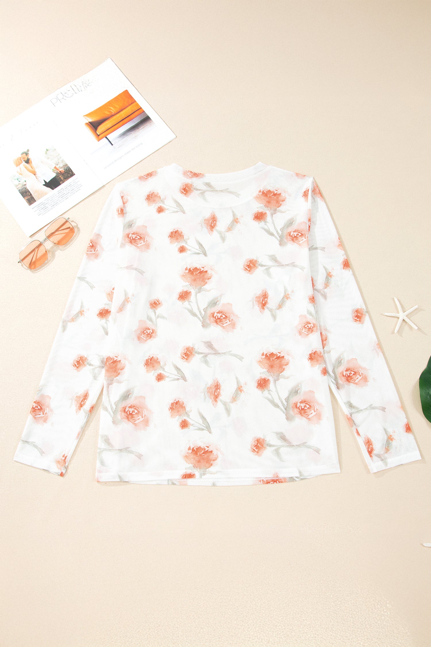 "Don't Mesh With Me" Plus Size Floral Top