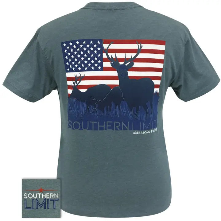 Southern Limit- Deer American Tshirt