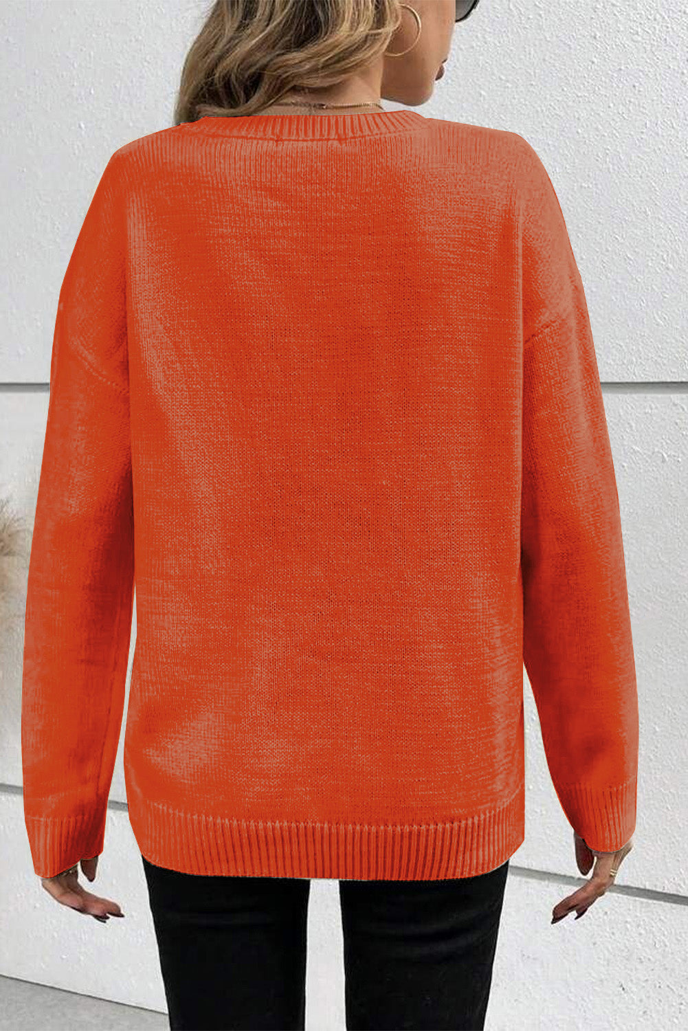 "Boo!" Knitted Sweater