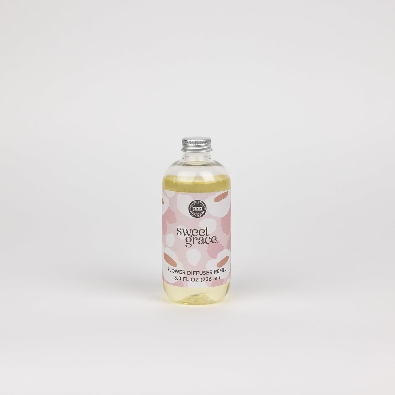 Bridgewater Candle Sweet Grace Dye-Free Diffuser Oil Refill | 8 fl oz | Scented | Lasts up to 60 Days |