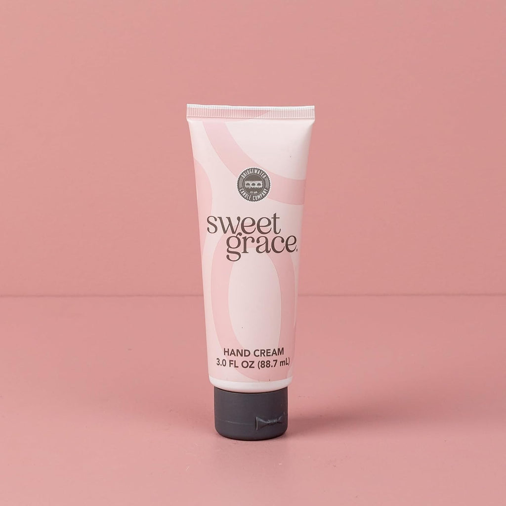 Bridgewater Candle Hand Cream, Sweet Grace | Moisturizing, Fragranced, Vitamin E Lotion