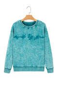 "Saved by Grace" Mineral Wash Sweatshirt