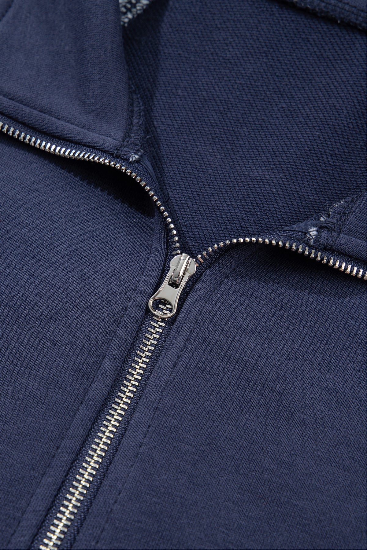 Patchwork Plaid Pocket Quarter Zip Pullover