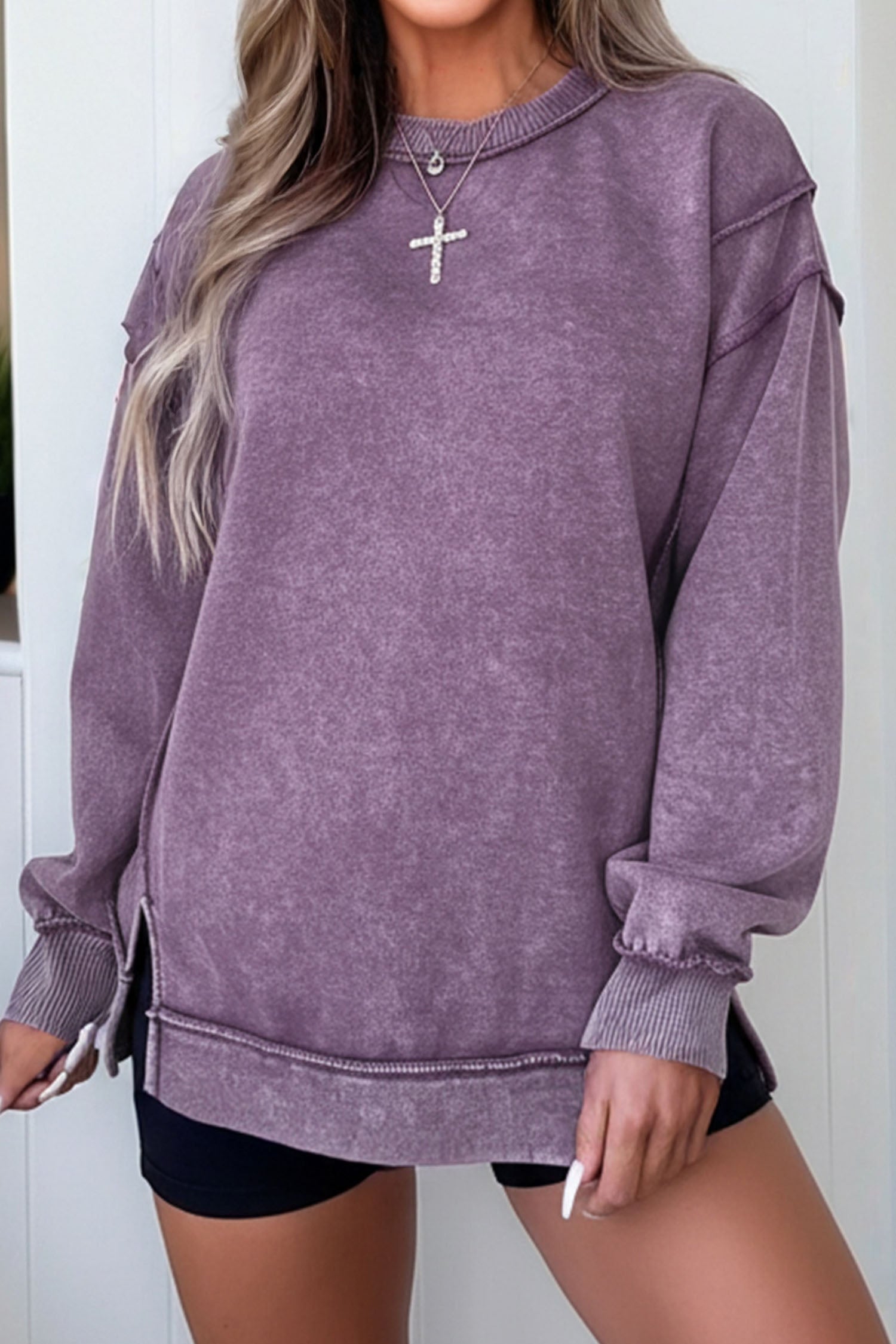 Mineral Wash Pullover
