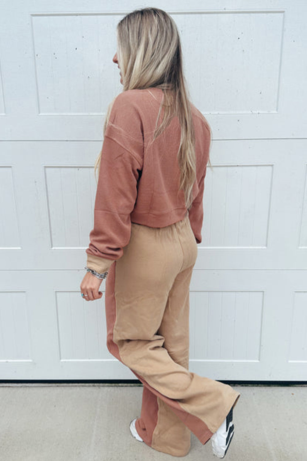 “Kool Khaki” Long Sleeve Top and Pant Set