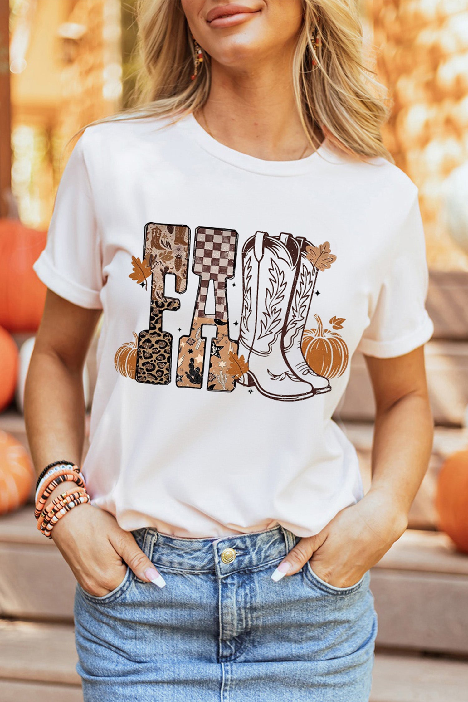 FALL Western Graphic T-Shirt