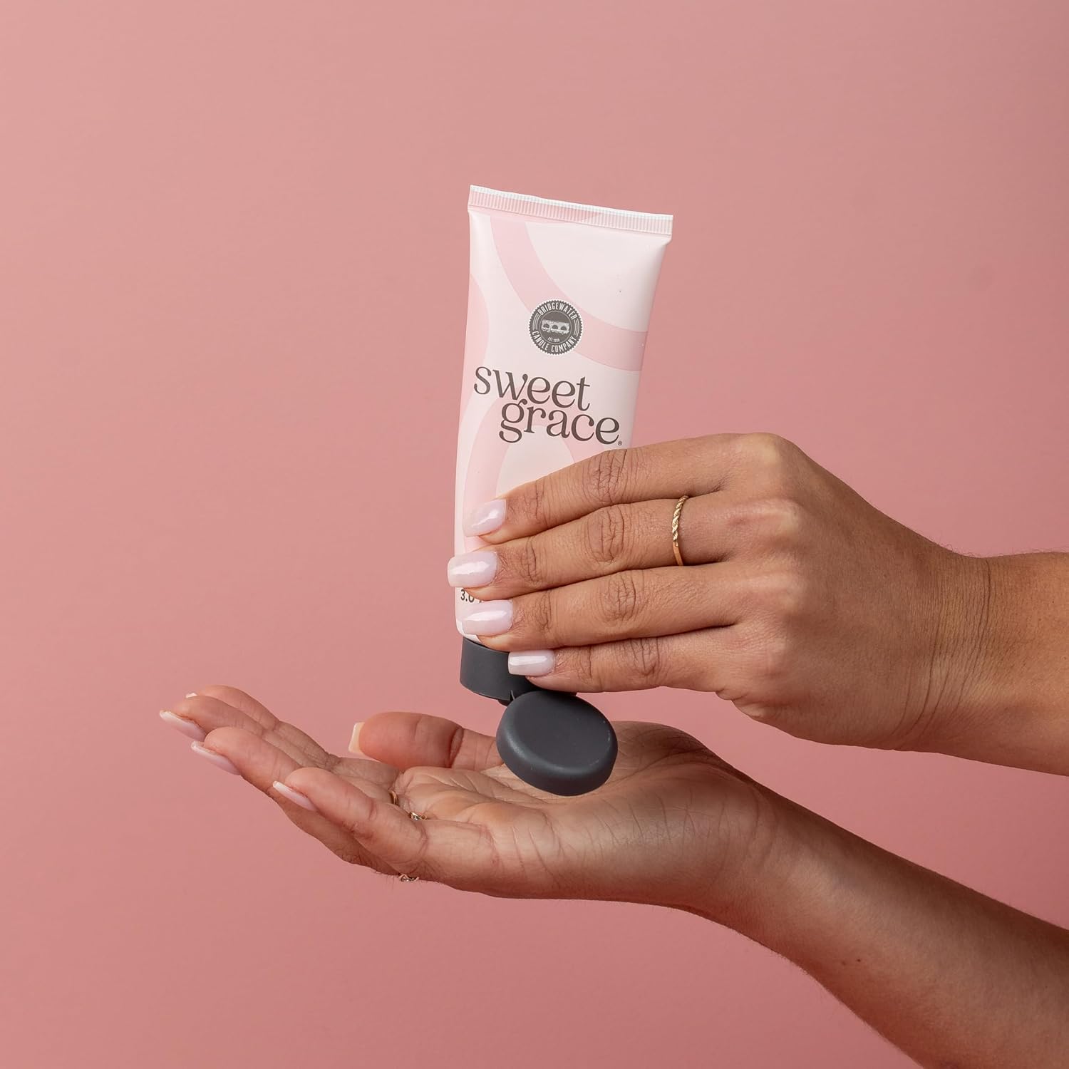 Bridgewater Candle Hand Cream, Sweet Grace | Moisturizing, Fragranced, Vitamin E Lotion
